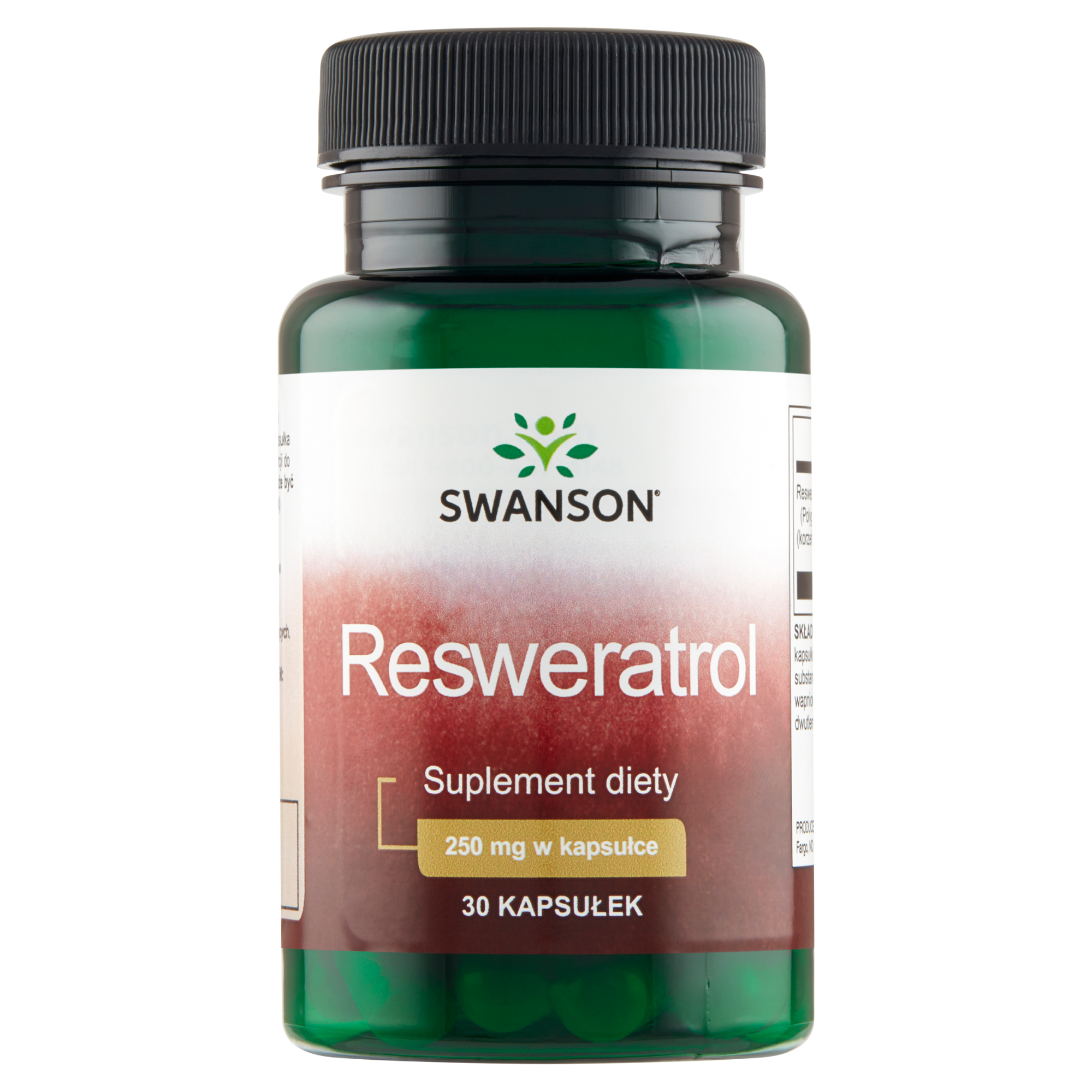 Swanson Resveratrol (Resweratrol) 250mg 30 kapsułek zdjęcie