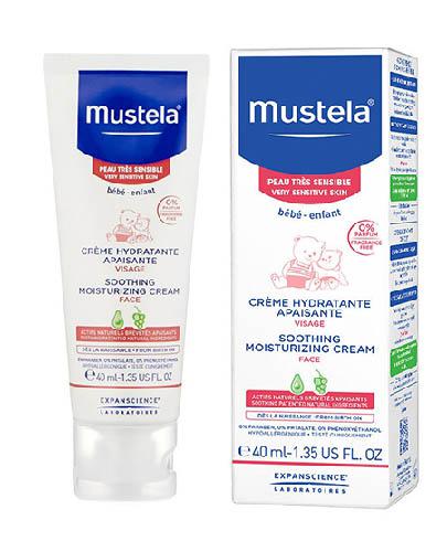 Mustela Bebe Enfant łagodzący krem nawilżający do skóry wrażliwej 40 ml zdjęcie