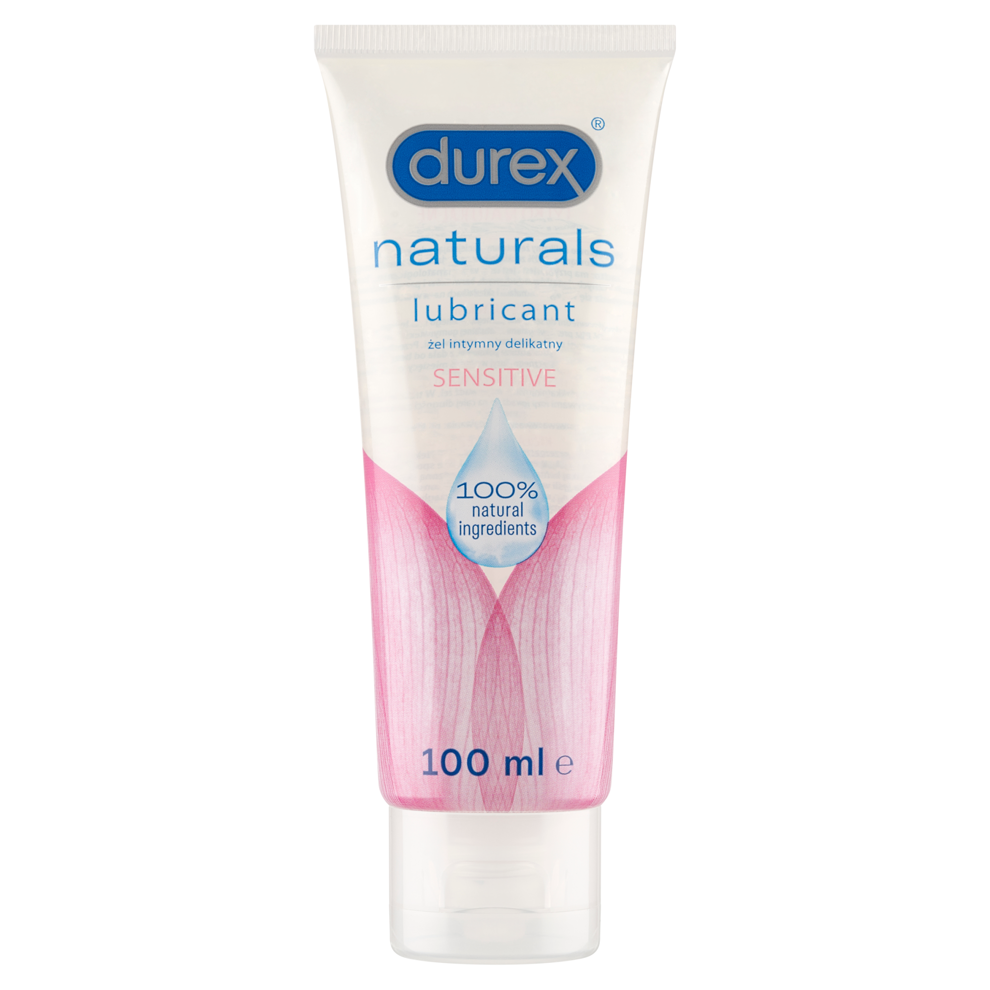 Durex Naturals Sensitive Żel intymny delikatny, 100 ml - cena, opinie, skład zdjęcie