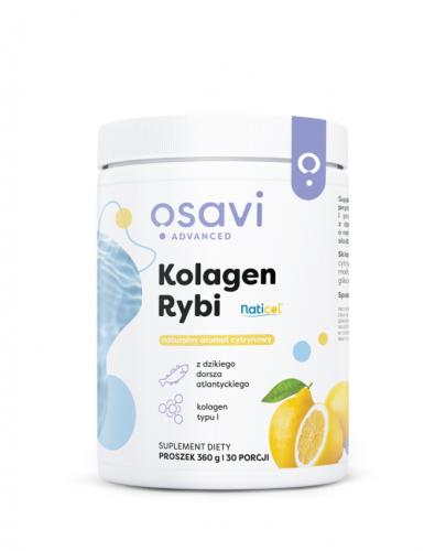 Osavi Kolagen Rybi naturalny aromat cytrynowy 360 g zdjęcie