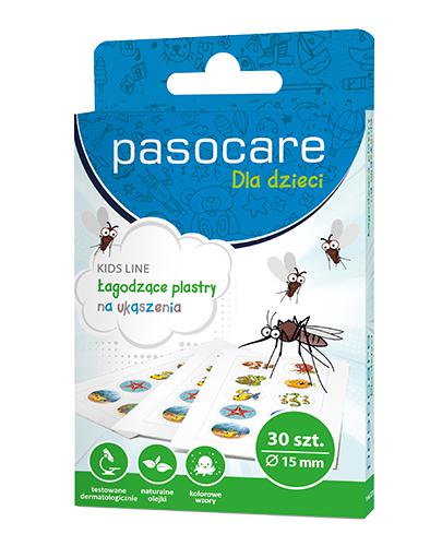 Pasocare Dla dzieci Łagodzące plastry na ukąszenia owadów 30 sztuk zdjęcie