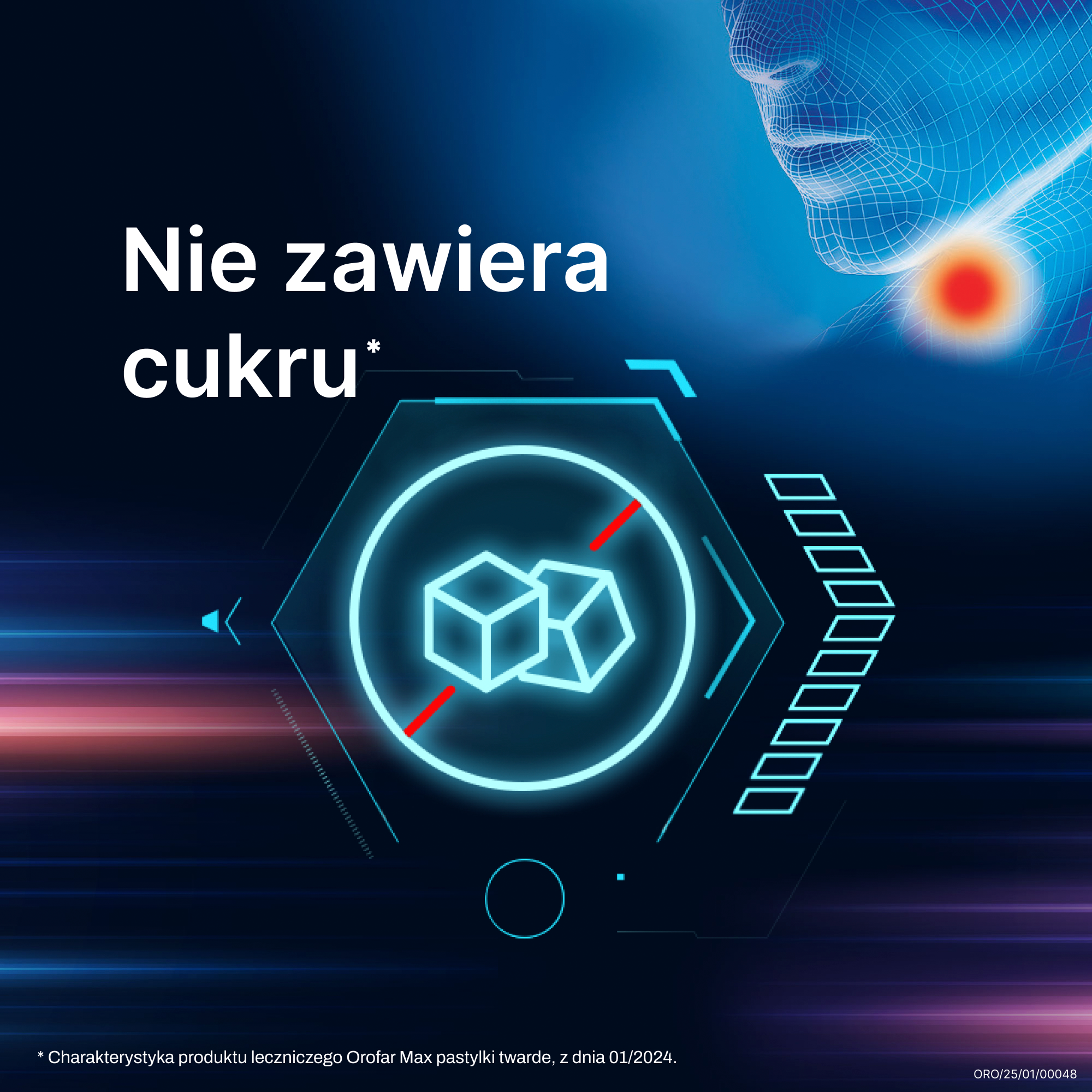 Orofar MAX, 2 mg+1 mg, pastylki twarde, 30 sztuk