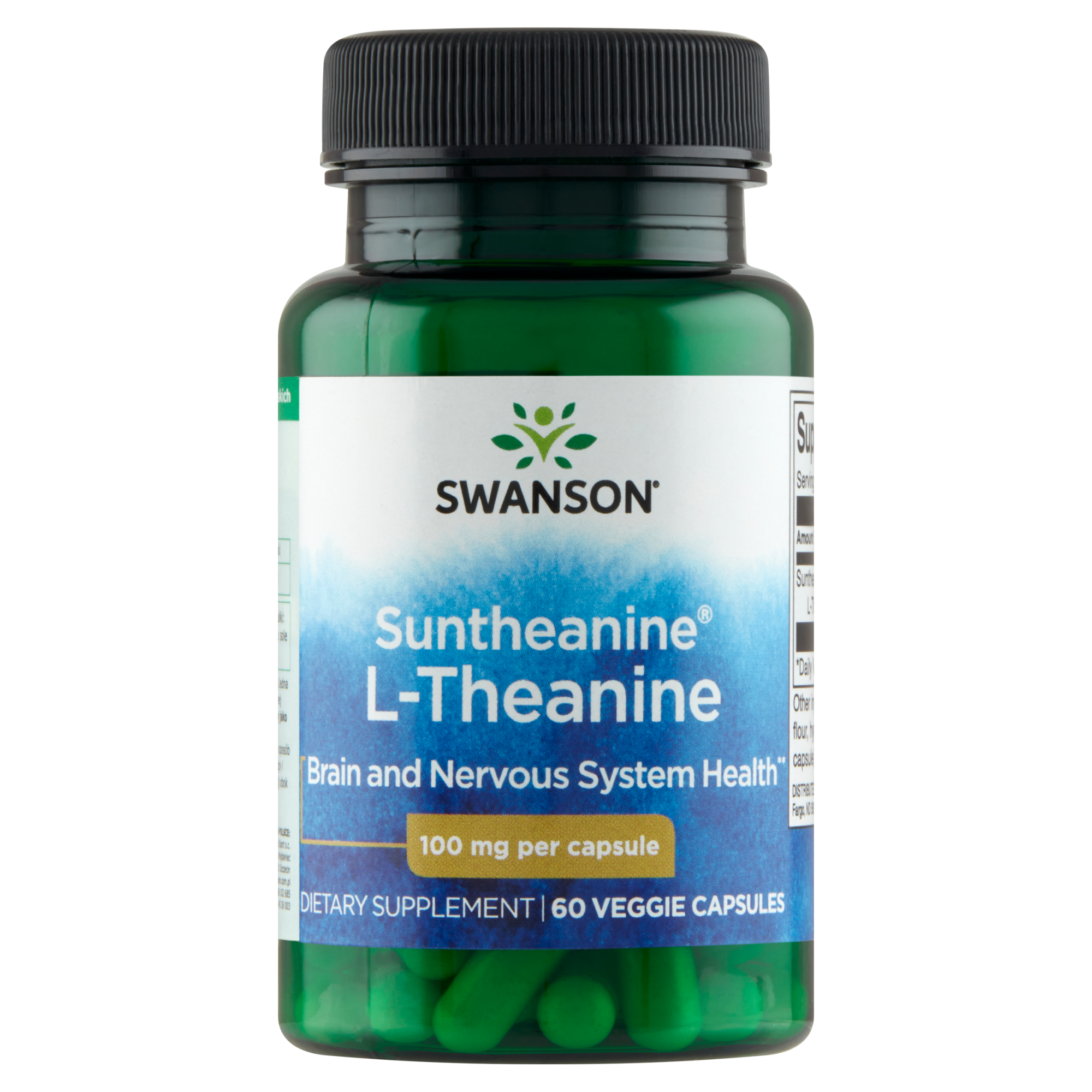 SWANSON Suntheanine L-Teanina - 60 kaps. zdjęcie