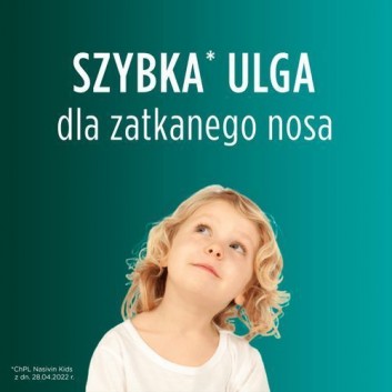 Nasivin Kids, 0,25 mg/ml, aerozol do nosa, 10 ml