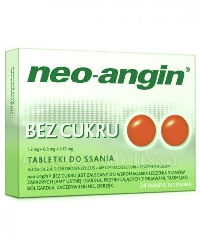 Neo-Angin bez cukru, tabletki do ssania, 24 sztuk zdjęcie