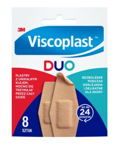 Viscoplast Duo zestaw plastrów 2 rozmiary kopertka 8 sztuk zdjęcie
