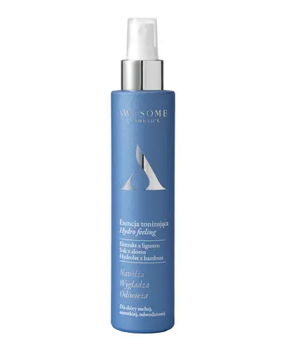 Awesome kosmetyks esencja tonizująca Hydro Feeling dla skóry suchej szorstkiej odwodnionej 100 ml zdjęcie
