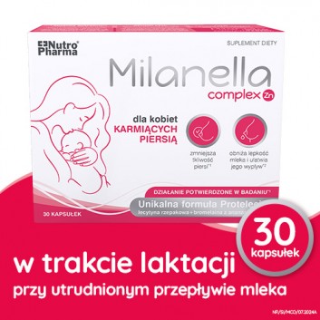 Milanella Complex Zn, kapsułki, 30 sztuk