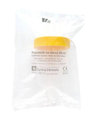 Zyskaj Zdrowie Pojemnik na mocz niesterylny jednorazowy 100 ml zdjęcie
