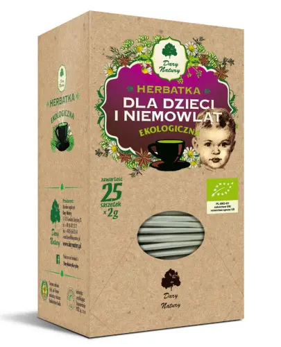 DARY NATURY Herbatka dla dzieci i niemowląt - 25 sasz. zdjęcie