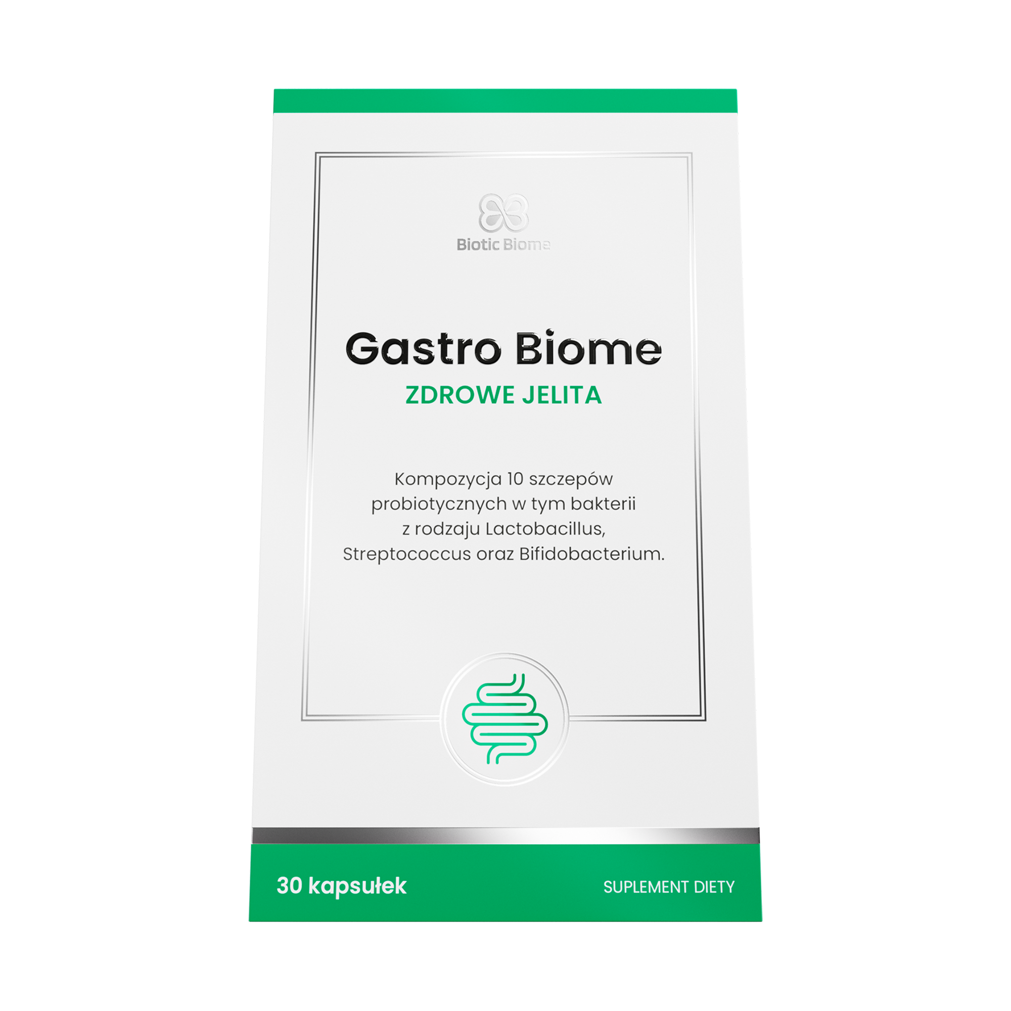 Biotic Biome Gastro Biome Zdrowe Jelita, kapsułki, 30 sztuk
