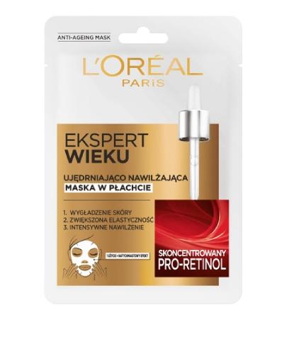 L'Oreal Ekspert Wieku Ujędrniająco Nawilżająca maska w płachcie 50+, 1 sztuka zdjęcie
