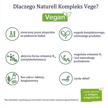 Naturell Kompleks Vege 30 kapsułek