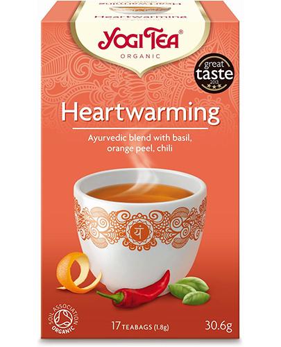 Yogi Tea Organic HEARTWARMING Radość życia BIO - 17 sasz. - cena, opinie, stosowanie zdjęcie