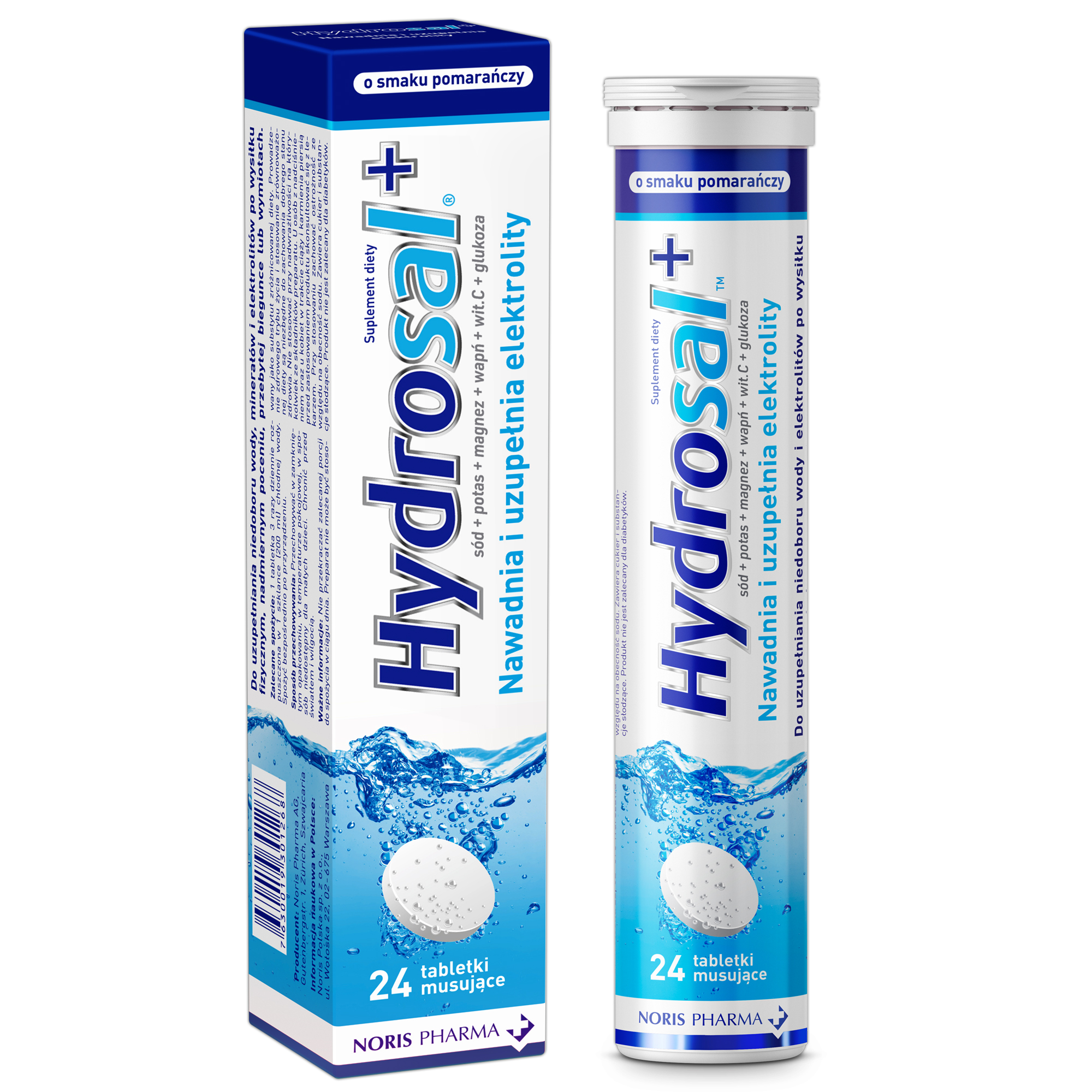 Hydrosal 24 tabletki musujące zdjęcie