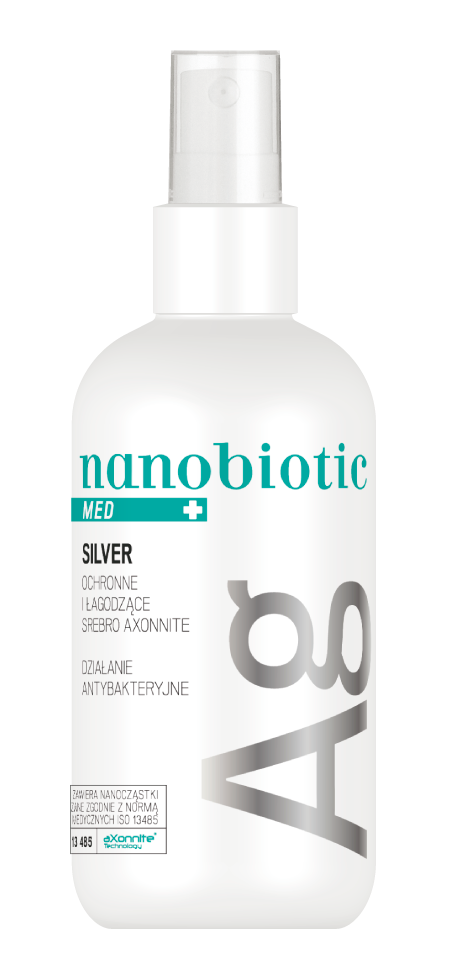 Nanobiotic Med Silver ochronne i łagodzące srebro 150 ml zdjęcie