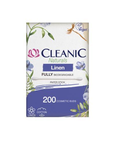Cleanic Naturals Linen Patyczki higieniczne, 200 sztuk zdjęcie