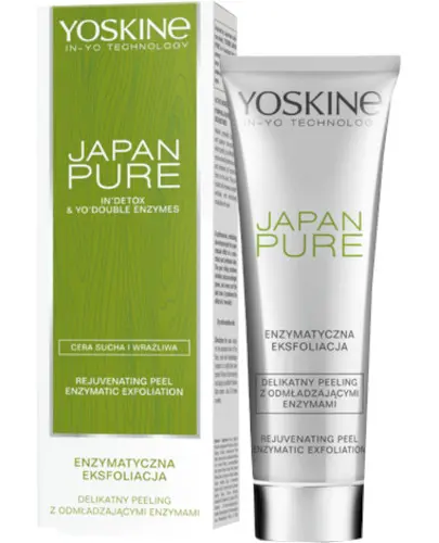 Yoskine Japan Pure delikatna eksfoliacja peeling enzymatyczny 75 ml zdjęcie