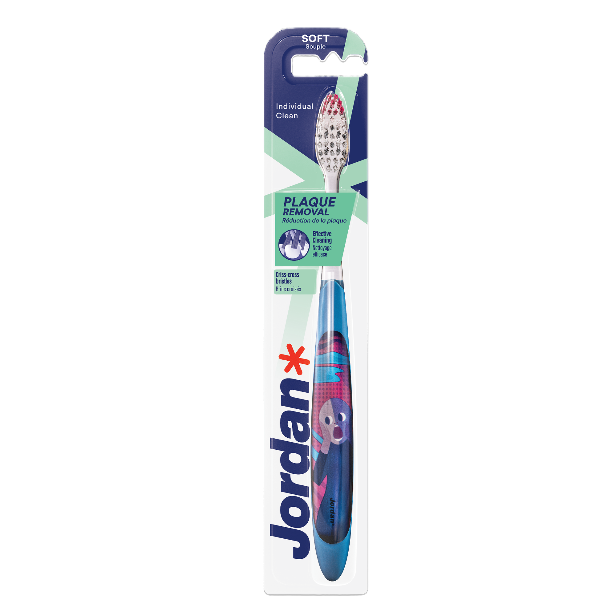 Jordan Individual Clean Soft szczotka do zębów miękka 1 sztuka