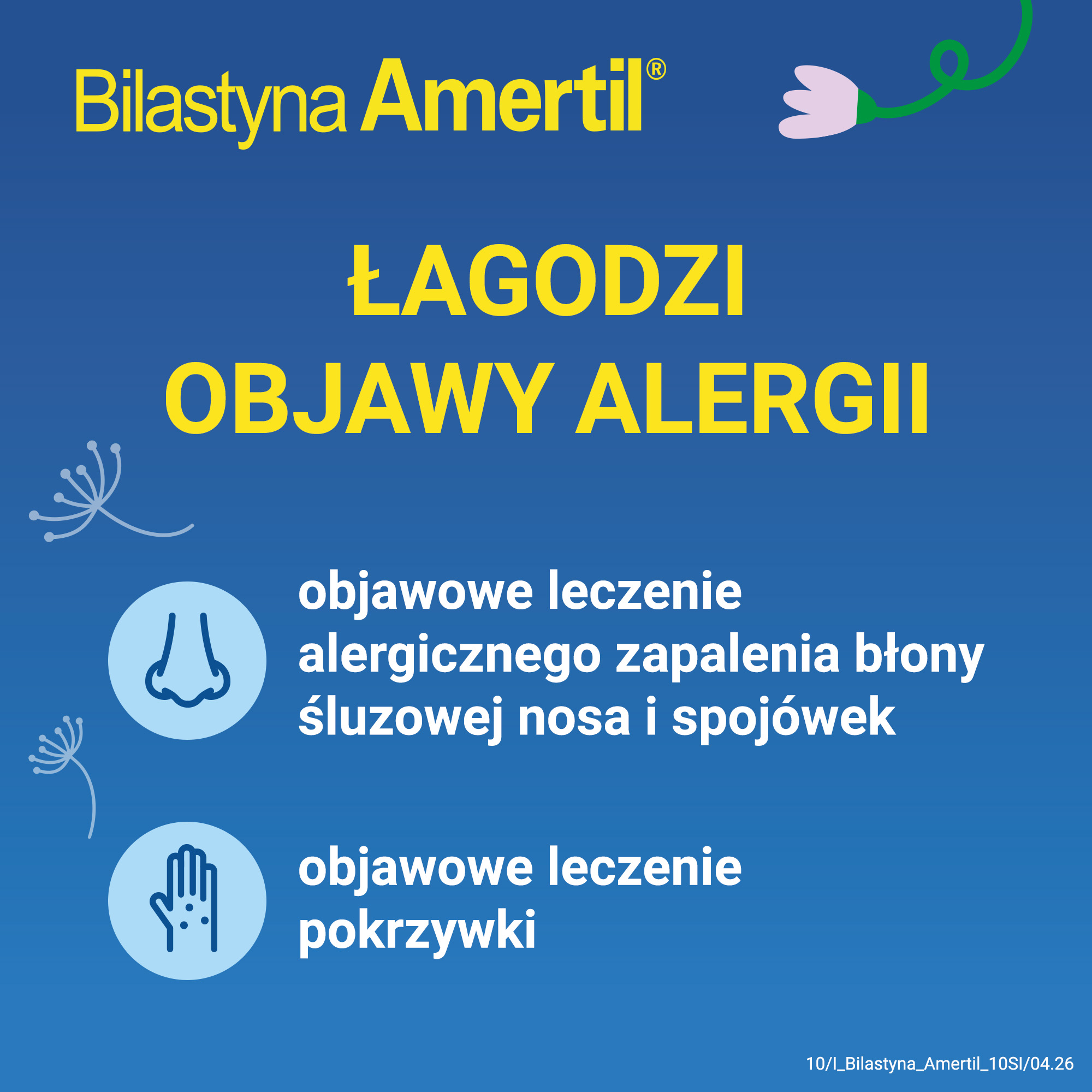 Bilastyna Amertil, 20 mg, tabletki, 10 sztuk