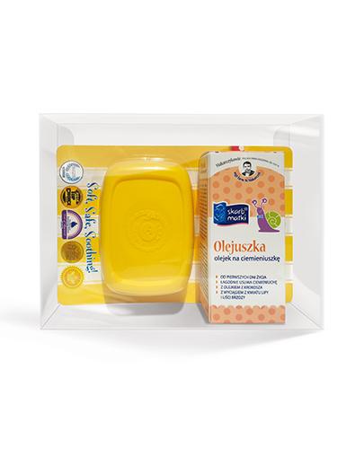 Skarb matki Olejuszka olejek na ciemieniuszkę 30 ml + szczoteczka na ciemieniuchę [ZESTAW] zdjęcie