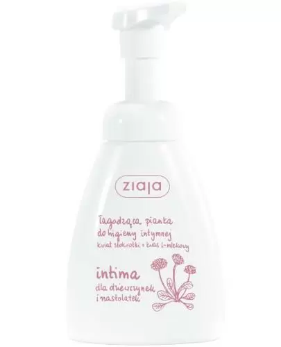Ziaja Intima Kwiat stokrotki pianka łagodząca do higieny intymnej 250 ml zdjęcie