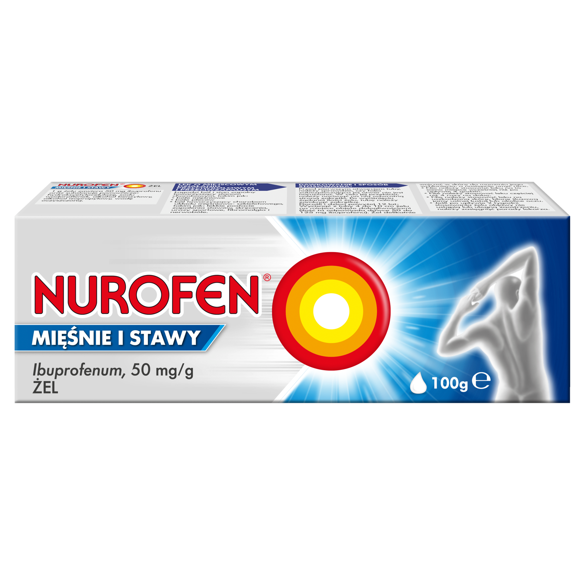 Nurofen mięśnie i stawy 50mg/g żel 100 g zdjęcie
