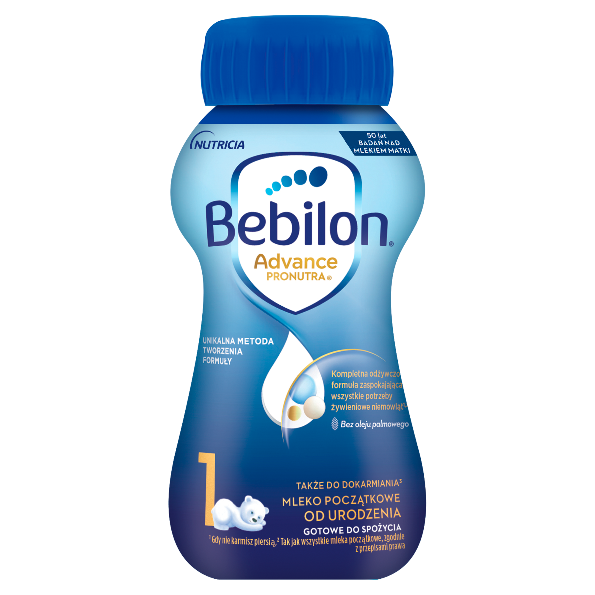 Bebilon 1 Pronutra Advance mleko początkowe od urodzenia 200 ml zdjęcie
