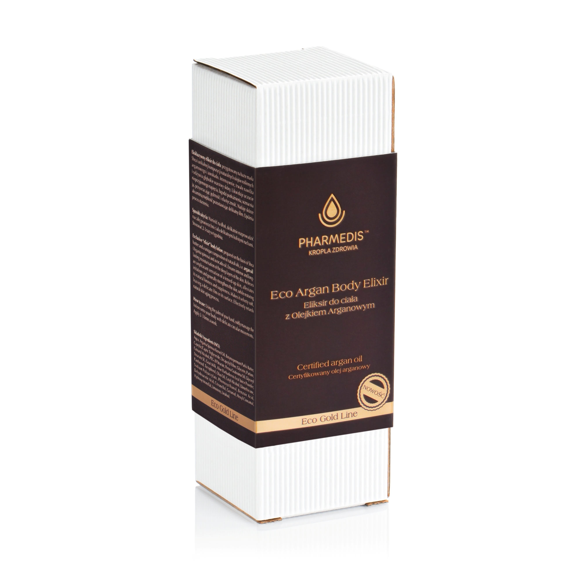 ECO ARGAN BODY ELIXIR, Balsam Eliksir do ciała z olejkiem arganowym, 50 ml zdjęcie