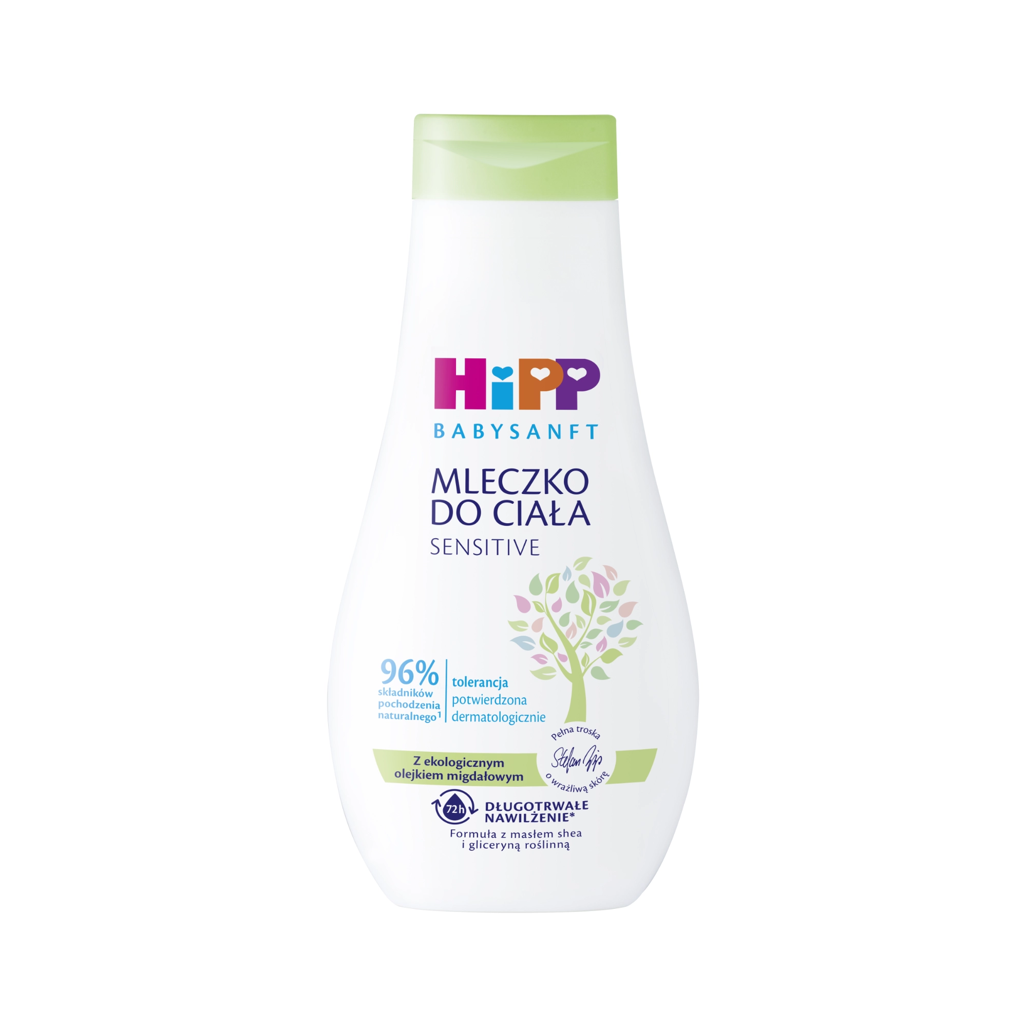 HIPP BABYSANFT Mleczko pielęgnacyjne od 1 dnia życia - 350 ml