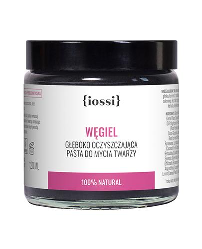 Iossi Węgiel Głęboko oczyszczająca pasta do mycia twarzy - 120 ml - cena, opinie, właściwości zdjęcie