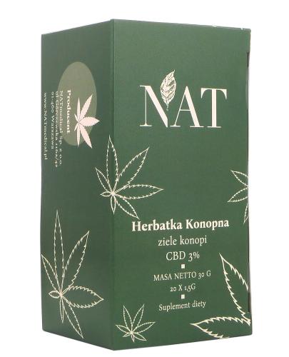 NAT Herbatka Konopna FIX 3% CBD, 30 g zdjęcie