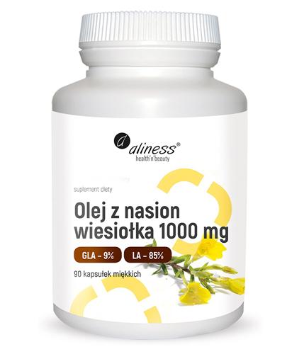 ALINESS Olej z nasion wiesiołka 1000 mg, 90 kapsułek zdjęcie