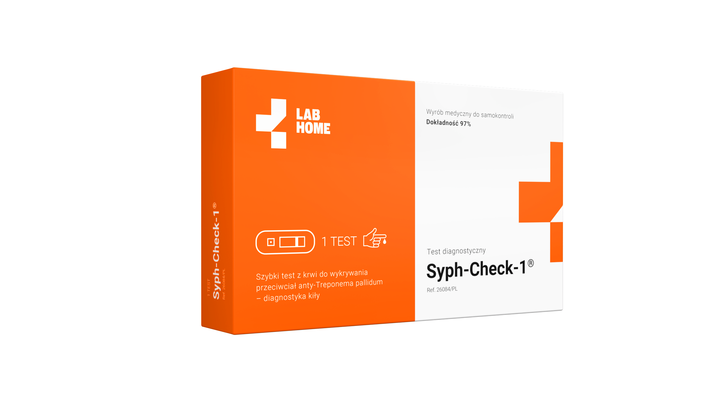 SYPH-CHECK-1 Szybki test do wykrywania kiły - 1 szt. zdjęcie