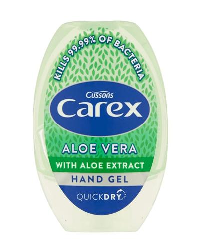 CAREX Antybakteryjny żel do rąk w tubce Aloe Vera, czyści bez użycia wody, 50 ml   zdjęcie