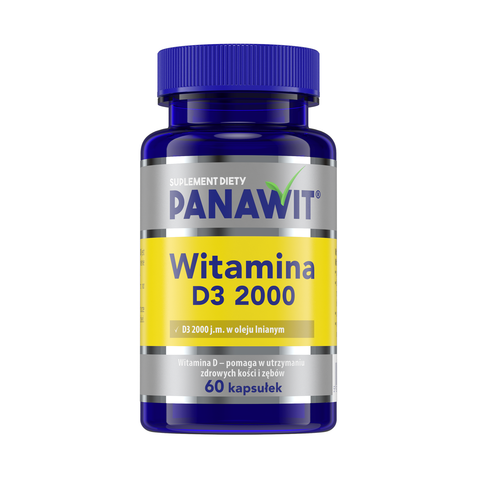 Panawit Witamina D3 2000 60 kapsułek zdjęcie