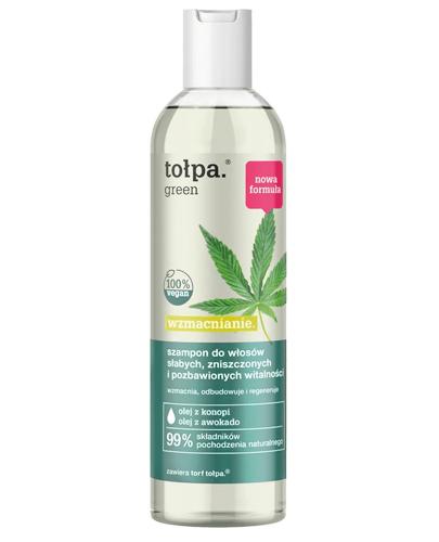 Tołpa Green Wzmacniający szampon do włosów słabych, zniszczonych i pozbawionych witalności - 300 ml - cena, opinie, skład zdjęcie