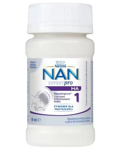 NESTLE NAN Expert Pro HA 1 mleko początkowe w płynie 90 ml zdjęcie