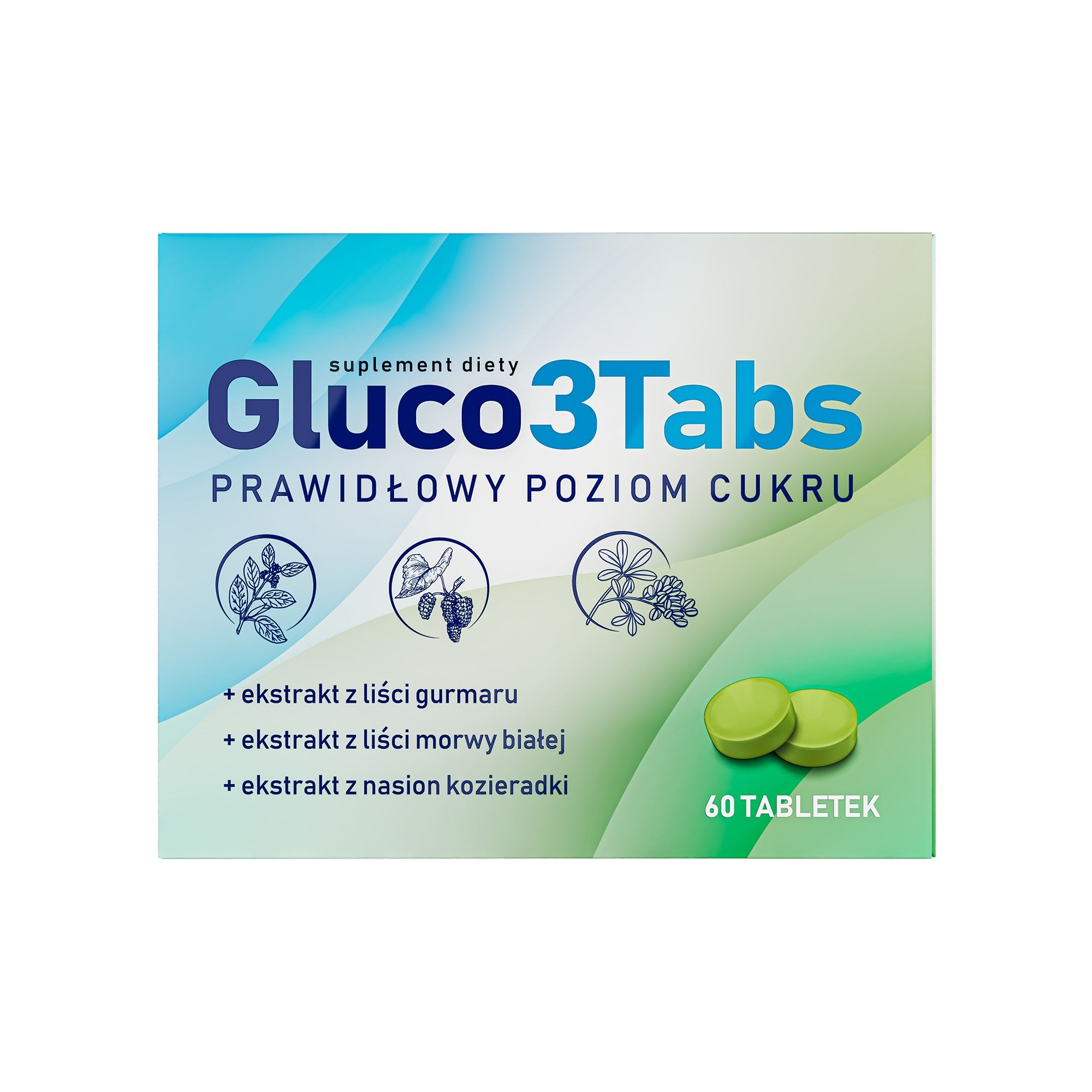 Gluco3Tabs, 60 tabletek zdjęcie