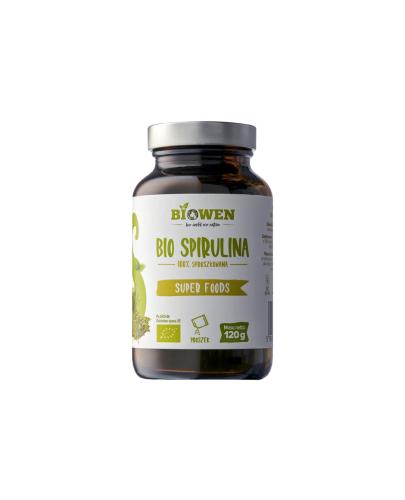 BIOWEN Bio Spirulina proszek, 120 g zdjęcie
