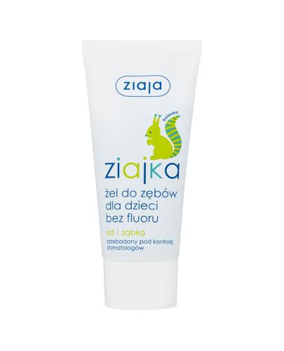 ZIAJKA Żel do zębów dla dzieci bez fluoru  - 50 ml  zdjęcie