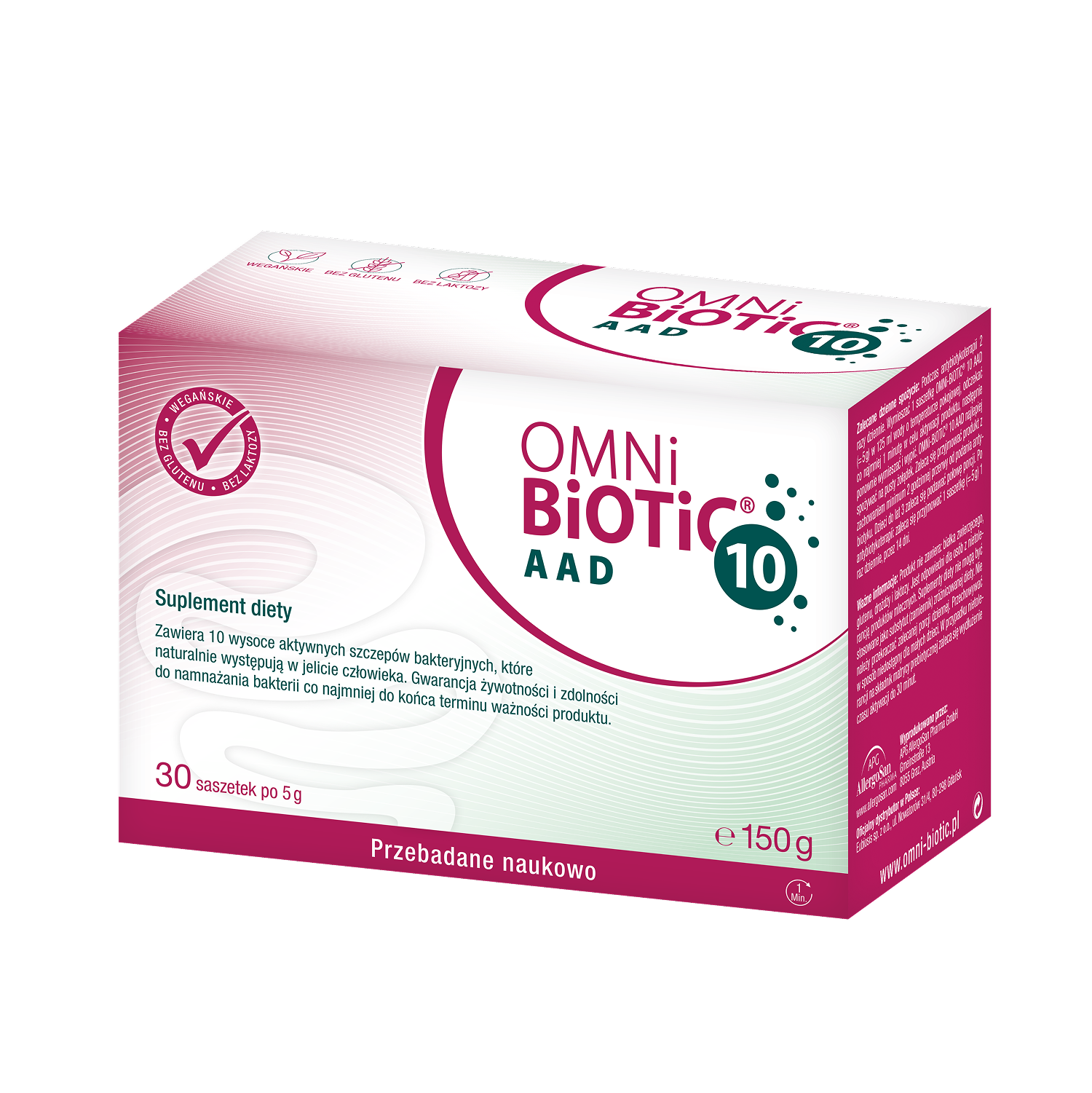Omni-Biotic 10 AAD, proszek, saszetki, 30 sztuk zdjęcie